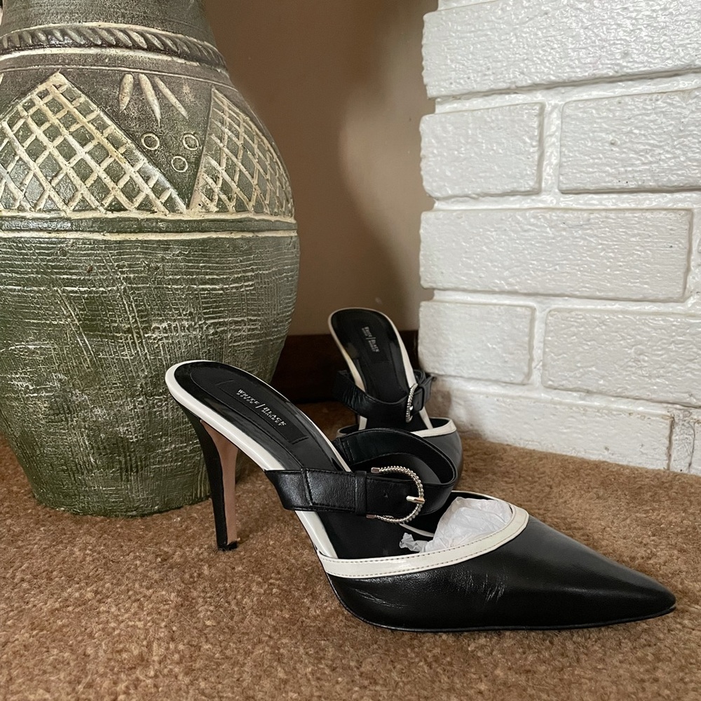 NWOT, WHBM Open Back Heels